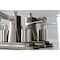 Kingston Brass FB4648SVL 4-Inch Centerset Bathroom Faucet with Retail Pop-Up, Brushed Nickel FB4648SVL - alternate 6